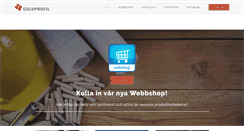 Desktop Screenshot of golvprofil.se